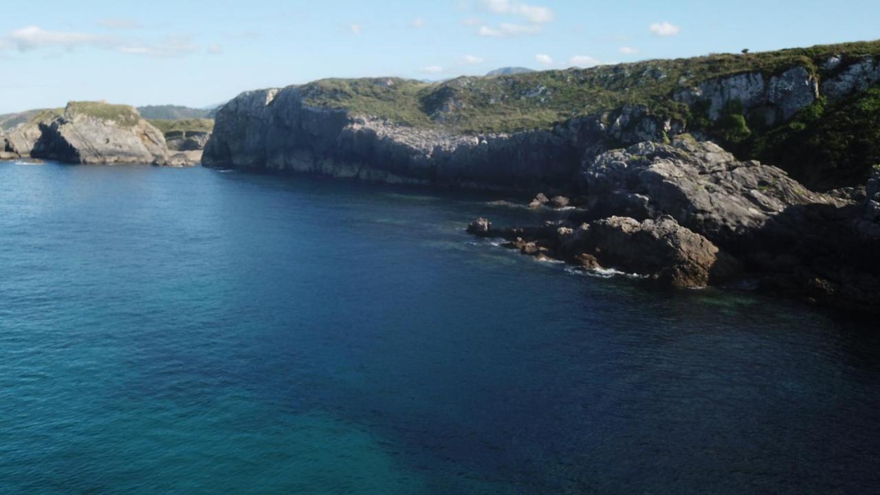 Vila La Casa Roja Asturias Hontoria Exteriér fotografie